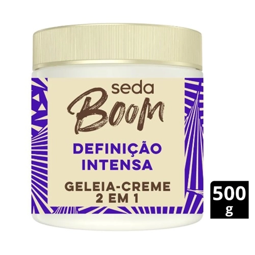 GELEIA CAPILAR SEDA BOOM INTENSA 500G