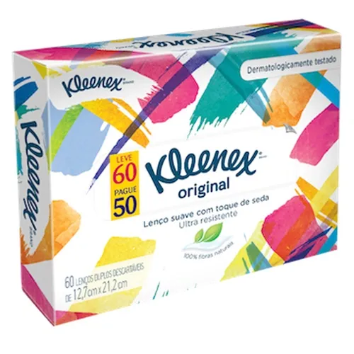 Lenco De Papel Kleenex Lv60 Pg50