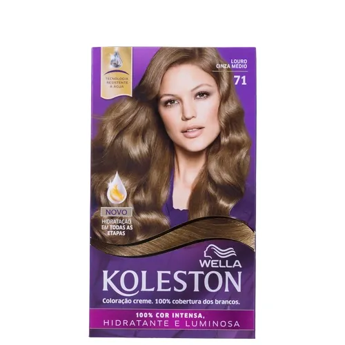 TINTURA KOLESTON 71 LOURO CINZA MEDIO