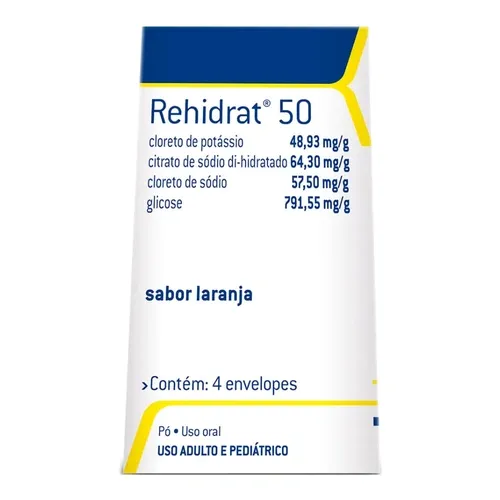 Rehidrat 50 Lar 4 Env C/7,625 Gr