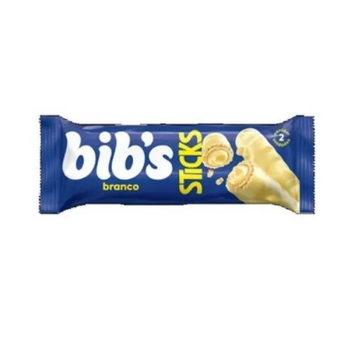 BIBS STICKS CHOCOLATE BRANCO 29G