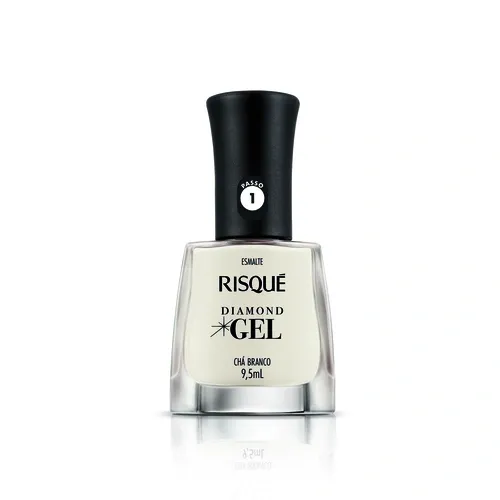 ESMALTE RISQUE GEL CHA BRANCO