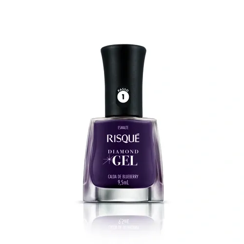 ESMALTE RISQUE GEL CALDA BLUEBERRY