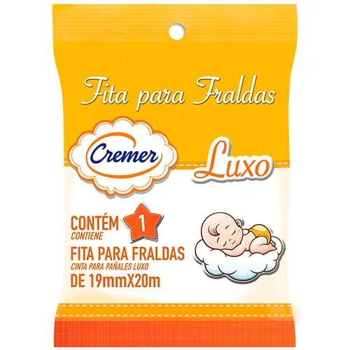 FITA CREMER BRANCA 20M