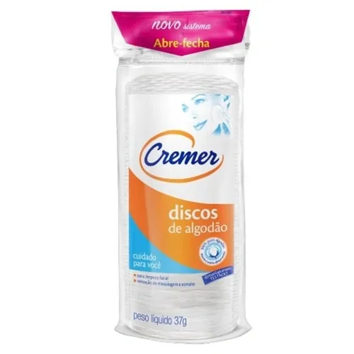 ALGODAO CREMER DISCOS 50UN