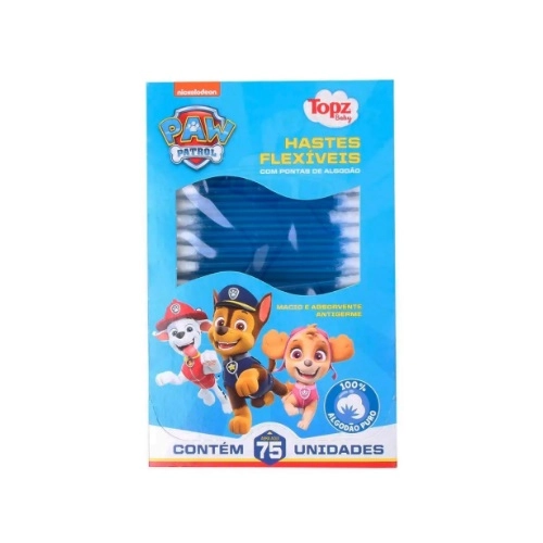HASTES FLEXIVEIS TOPZ BABY PATRULHA CANINA CX 75UN