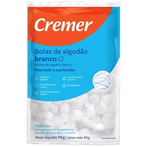 ALGODAO CREMER BOLAS 95G