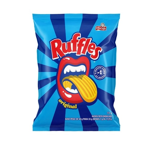 SALGADINHO RUFFLES ORIGINAL 33G