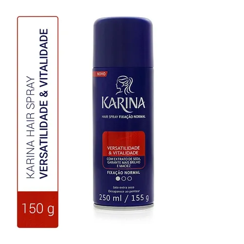 FIXADOR PARA CABELOS KARINA NORMAL 250ML