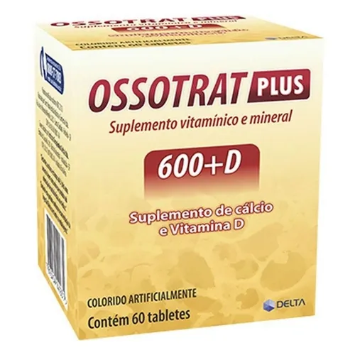 SUPLEMENTO OSSOTRAT PLUS 600+D 60CP