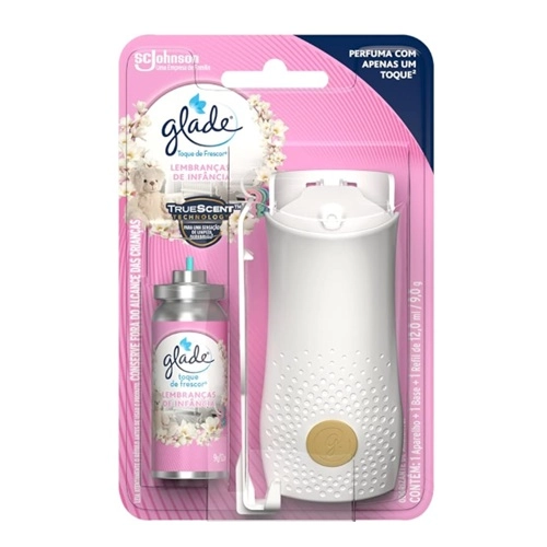 KIT GLADE APARELHO+ODORIZADOR LEMBRANCAS DE INFANCIA REFIL 2UN