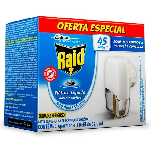 RAID ELETRICO 1 APARELHO+1 REF