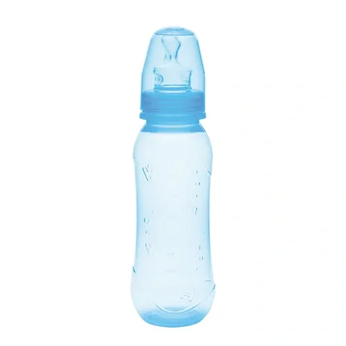 MAMADEIRA KUKA SILICONE ORTODONTICA AQUARELA AZUL 250ML