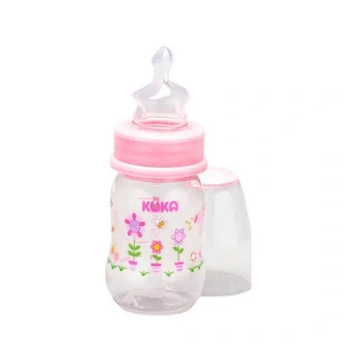 MAMADEIRA KUKA SILICONE ORTODONTICA NATURAL COLOR ROSA 70ML