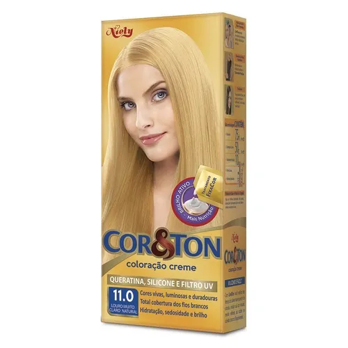 TINTA COR&TON 10.0 LOURO ULTRA CLARO 1UN