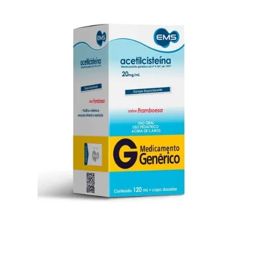 ACETILCISTEINA 20MG/ML 120ML EMS