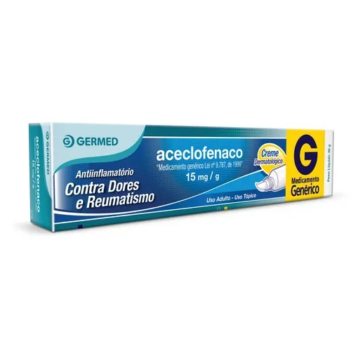 ACECLOFENACO 15MG CREME GERMED