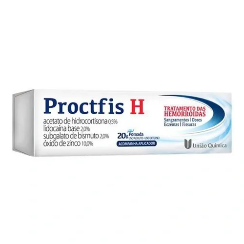 PROCTFIS H POMADA 20G +10APLIC