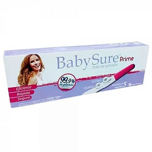 TESTE DE GRAVIDEZ BABY SURE PRIME CANETA