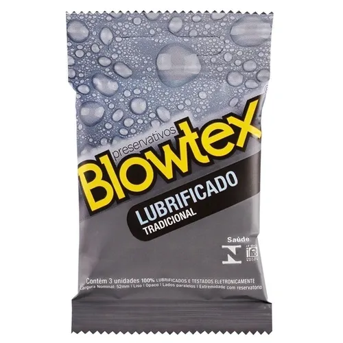 PRESERVATIVO BLOWTEX TRADICIONAL 3 UNIDADE