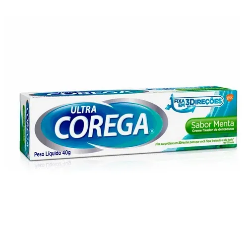 COREGA ULTRA CREME ADESIVO MENTA 40G