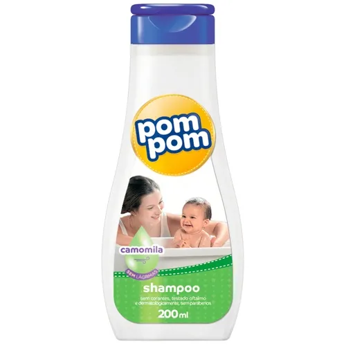 SHAMPOO POM POM INFANTIL CAMOMILA COM 200ML