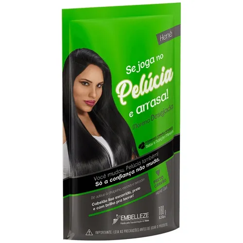 HENE PELUCIA GEL CARVAO 180G