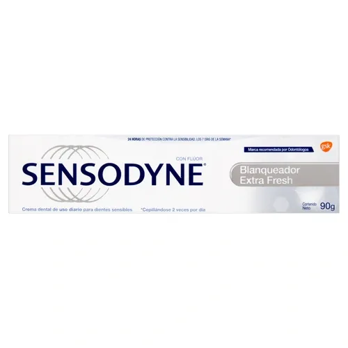 CREME DENTAL SENSODYNE BRANQUEADOR EXTRA FRESH 90G