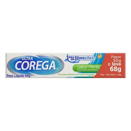 COREGA ULTRA CREME ADESIVO MENTA 70G