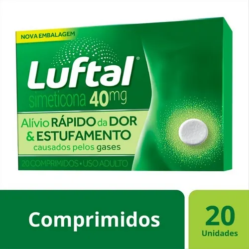 Luftal 40Mg 20 Comprimidos