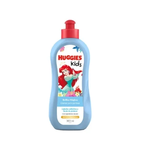 CREME PENTEAR HUGGIES KIDS HIDRATACAO E BRILHO 360ML