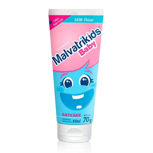 GEL DENTAL MALVATRIKIDS BABY ANTICARIE 70G