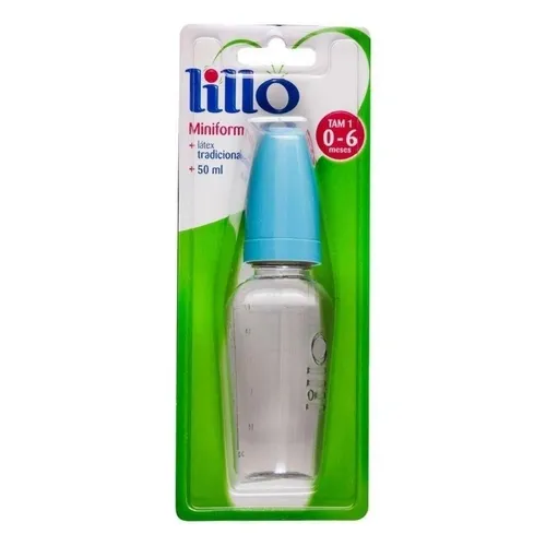 MAMADEIRA LILLO LATEX CHUQUINHA AZUL 50ML