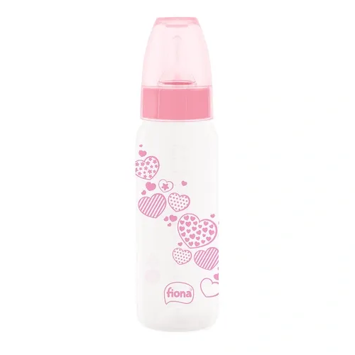 MAMADEIRA FIONA SILICONE CLASSICA ROSA 240ML