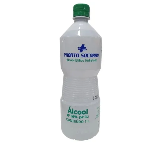 ALCOOL LIQUIDO PRONTO SOCORRO 46% INPM 1 LITRO