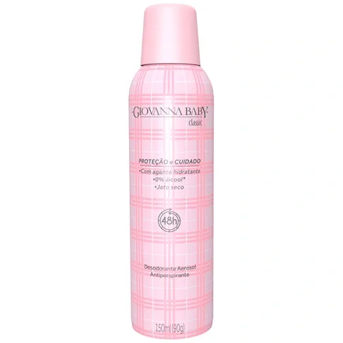 DESODORANTE GIOVANNA BABY AER CLASSIC 150ML