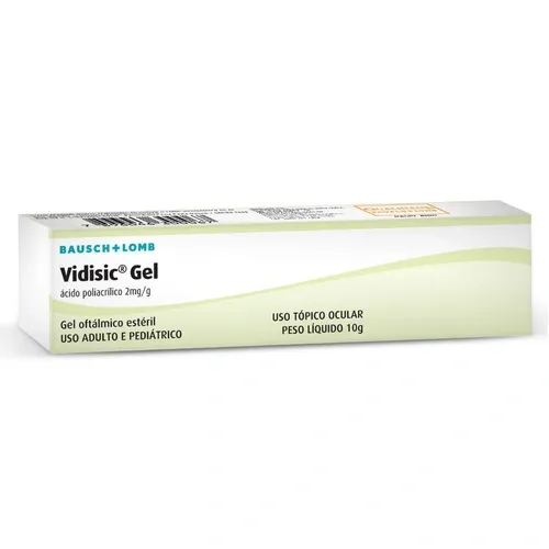 VIDISIC 2 MG/G GEL 10G