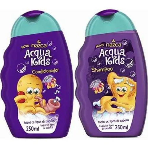KIT ACQUA KIDS TUTTI FRUTTI SHAMPOO 250ML+CONDICIONADOR 250ML