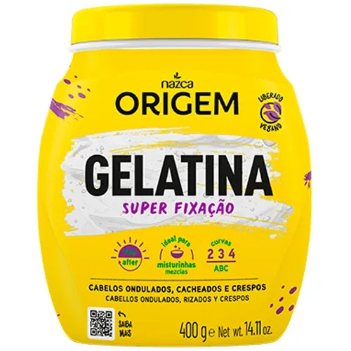 GELATINA ORIGEM SUPER FIXACAO
