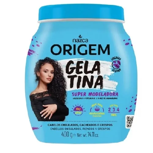 GELATINA ORIGEM NAZCA SUPER MODELADORA 400G
