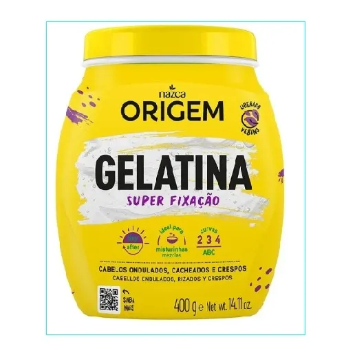 GELATINA ORIGEM NAZCA SUPER FIXACAO 560ML