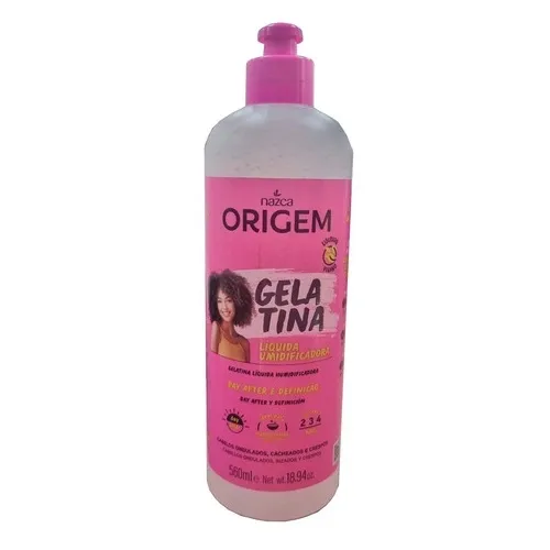 ORIGEM NAZCA GELATINA LIQUIDA UMIDIFICADORA 560ML
