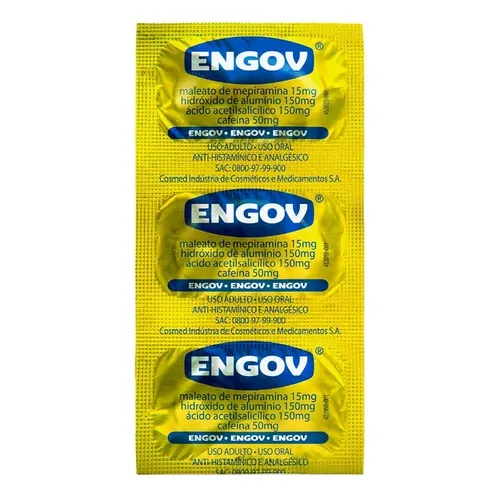 ENGOV 25X6 COMPRIMIDOS