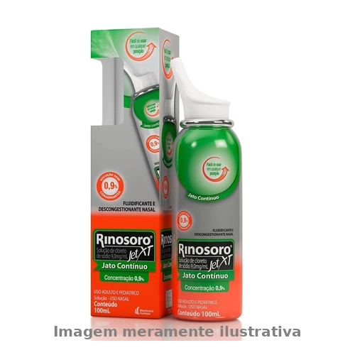 Rinosoro Jet Xt 0,9% Spray 100Ml