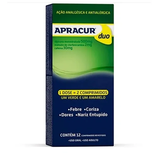 Apracur Duo 12 Comprimidos