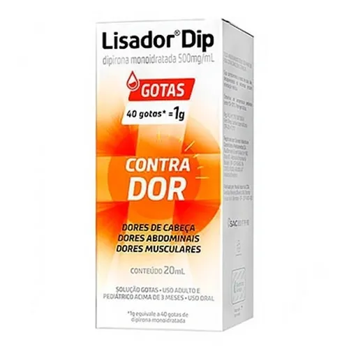 LISADOR DIP 500MG 20ML