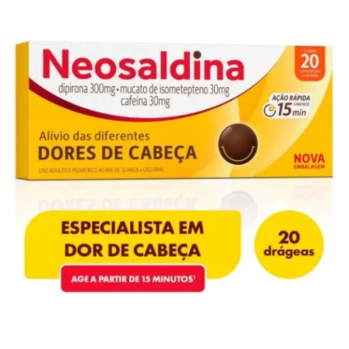 NEOSALDINA 20 COMPRIMIDOS