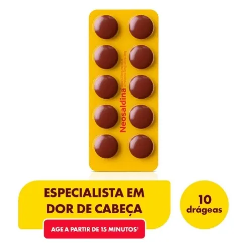 NEOSALDINA 10 COMPRIMIDOS