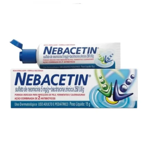NEBACETIN POMADA 15G