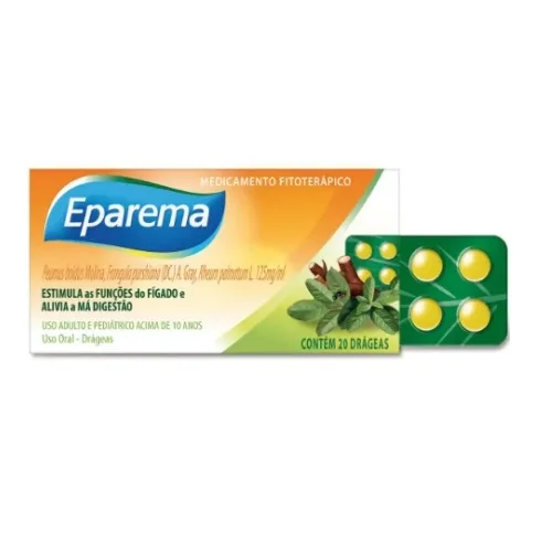 Eparema 125Mg 20Comprimido